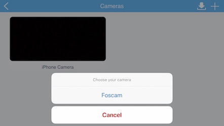 Add Foscam camera